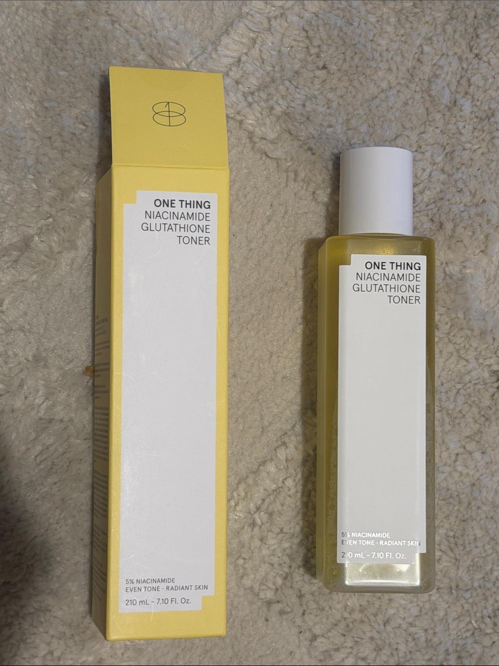 Niacinamide Glutathione Toner — Yellow Brightening Toner